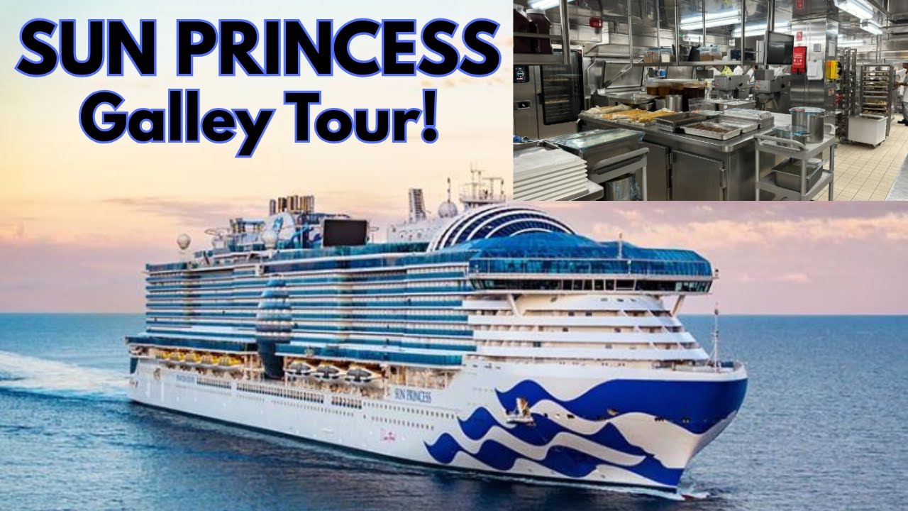 Экскурсия по камбузу лайнера Sun Princess: закулисная часть