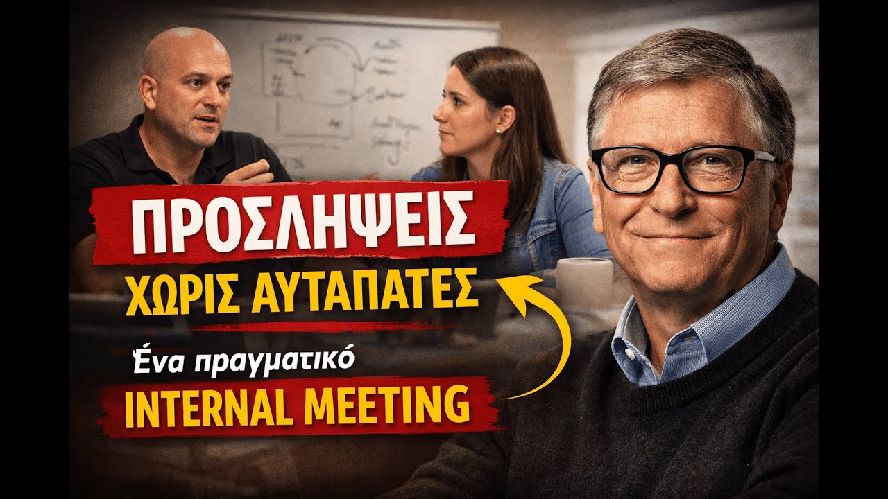 Προσλήψεις χωρίς αυταπάτες – ένα πραγματικό internal meeting