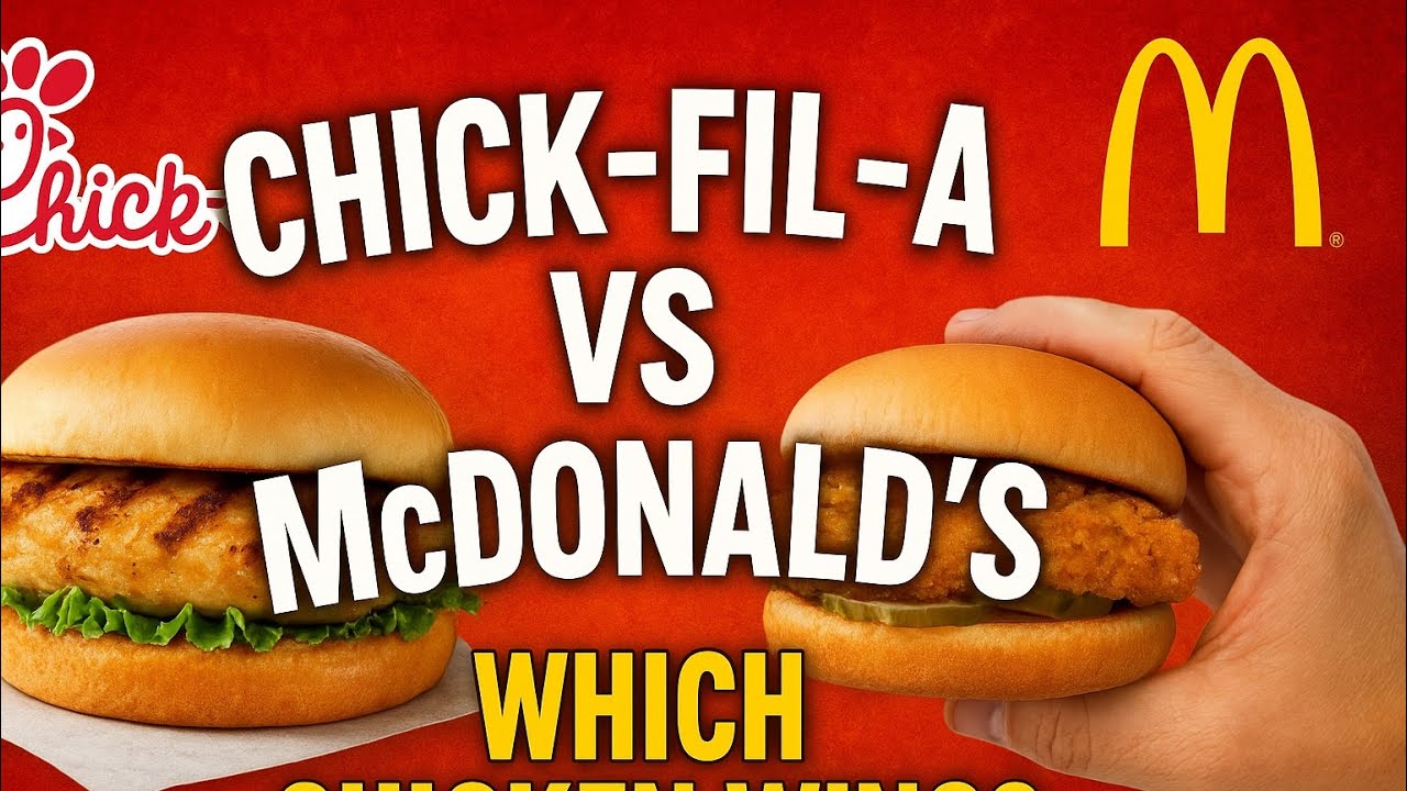 🇺🇸Chick-fil-A 🍗 vs McDonald’s 🍔Which Chicken Wins?