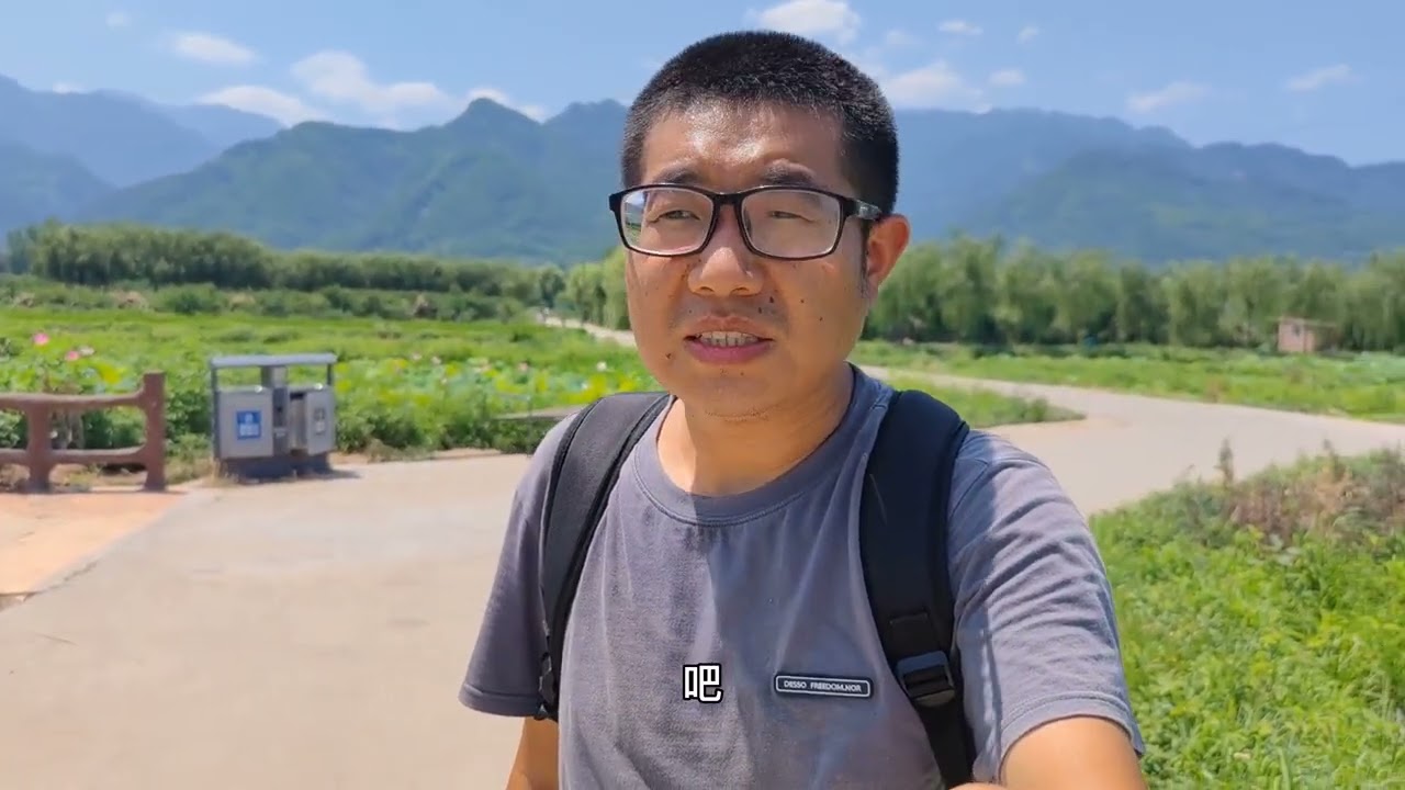 西安长安区王莽千亩荷花塘#乡村建设 #vlog日常 #美丽乡镇 #最美乡村风景 #农村 #乡村游 #王莽千亩荷花