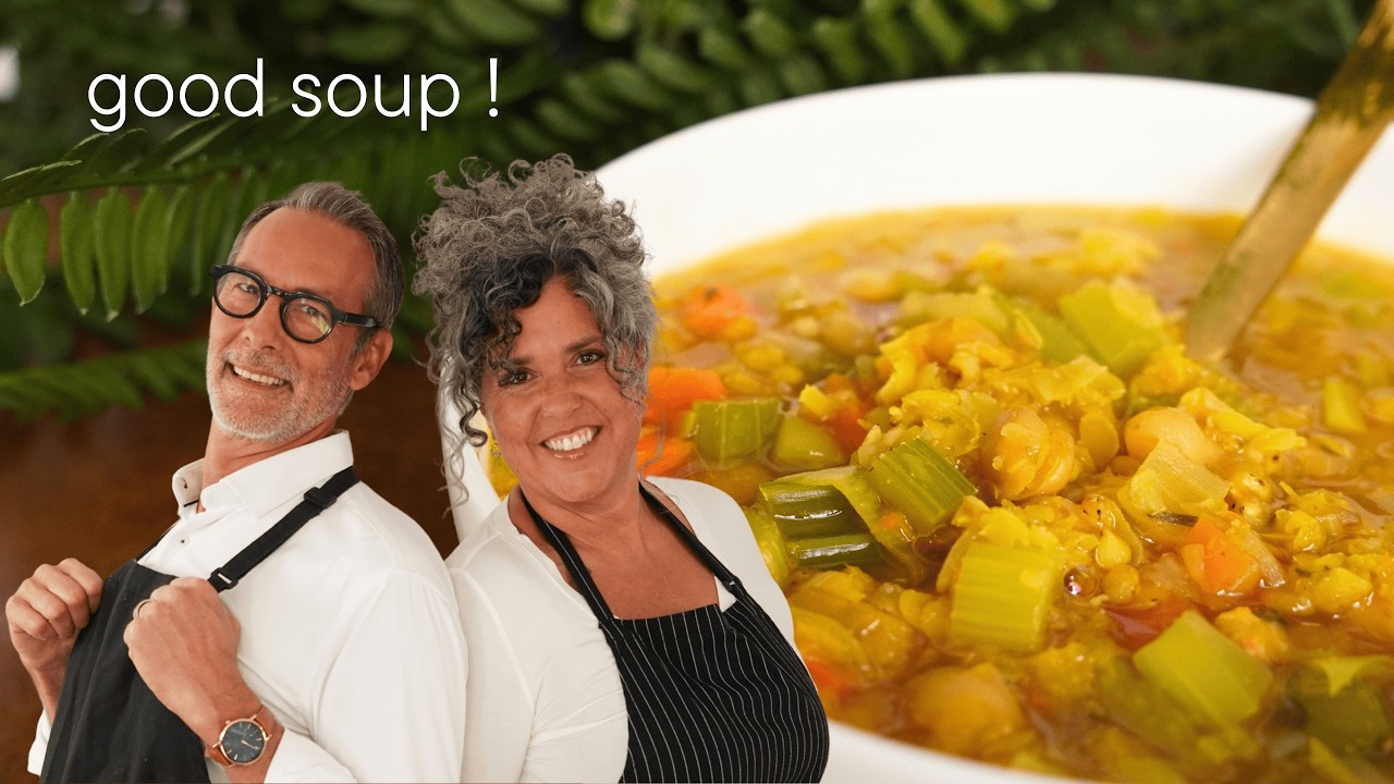 EASY Leek & Lentil Soup! Dinner in Under 20 Minutes! (WFPB, Oil-Free)