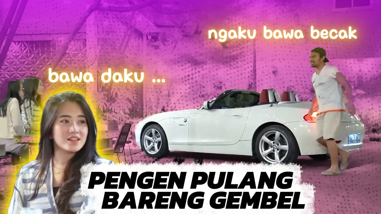 Ditolak Cuma Punya Becak, Eh Pas Kunci Bmw Dipencet Minta ikut Pulang.