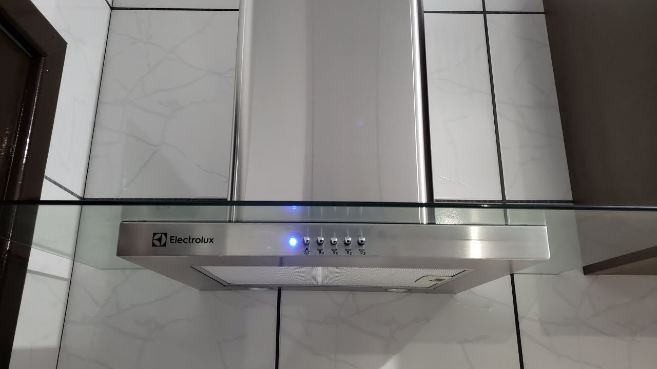 Instalação coifa electrolux ( 90CVS )