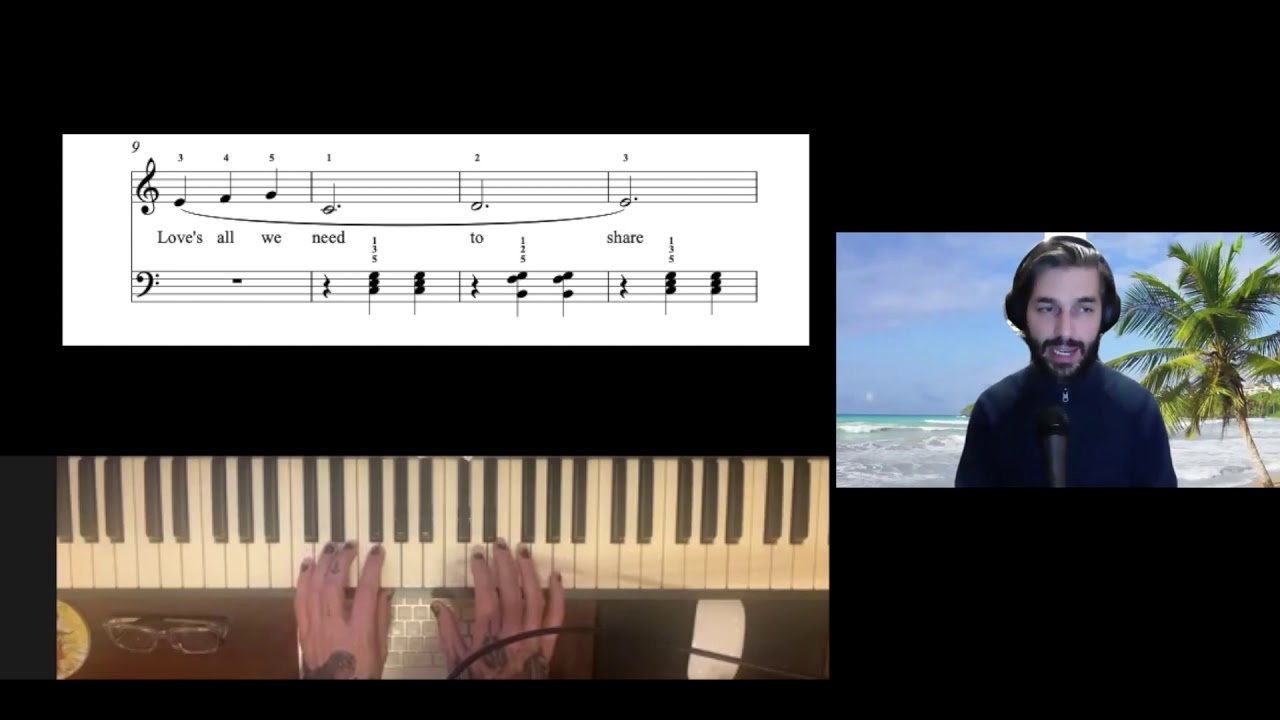 What Can I Share? - Piano Tutorial - Alfred's Basic Adult Piano Book