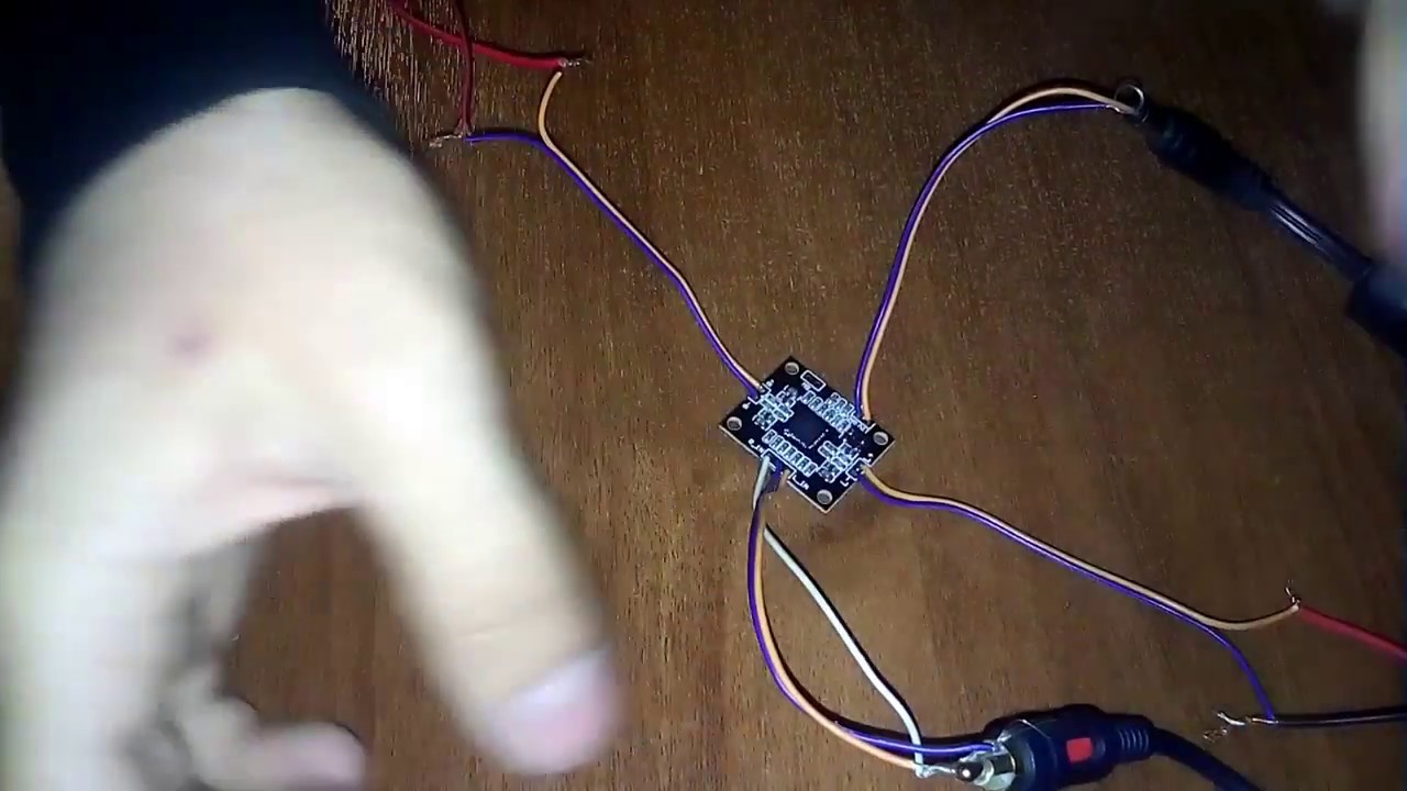 Тест усилителя PAM8610