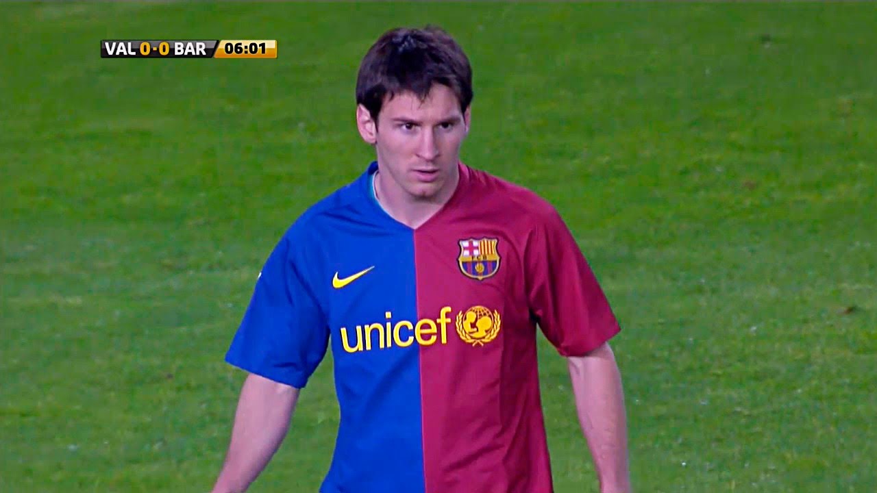 Messi vs Valencia (Away) 2008-09 English Commentary HD 720p