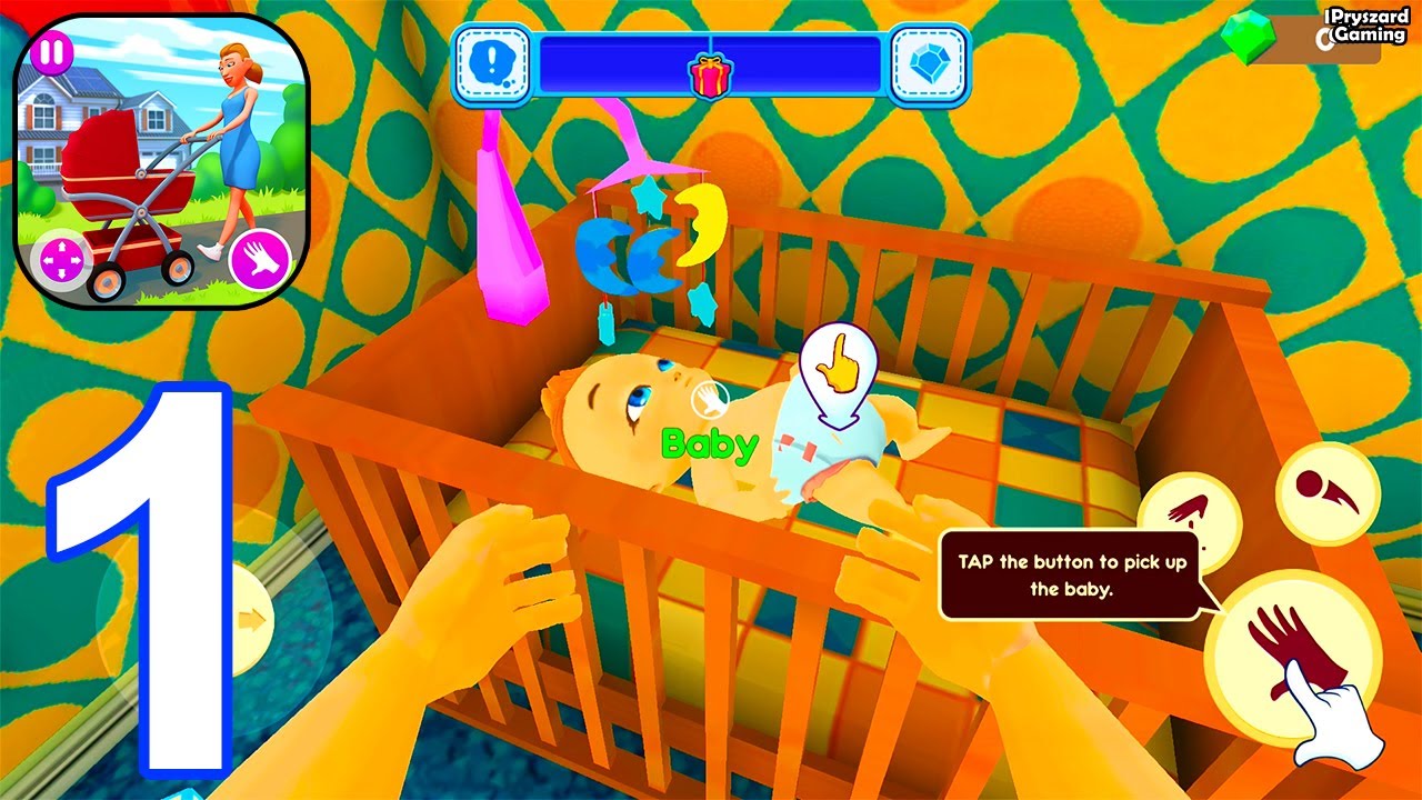 Mother Simulator: Family Life - Gameplay Walkthrough Part 1 Happy Virtual Family Life (iOS, Android)