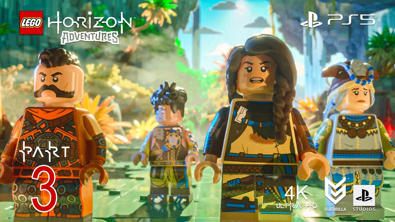 Lego Horizon Adventures Part 3 Gameplay Walkthrough (PlayStation5) 4k HDR