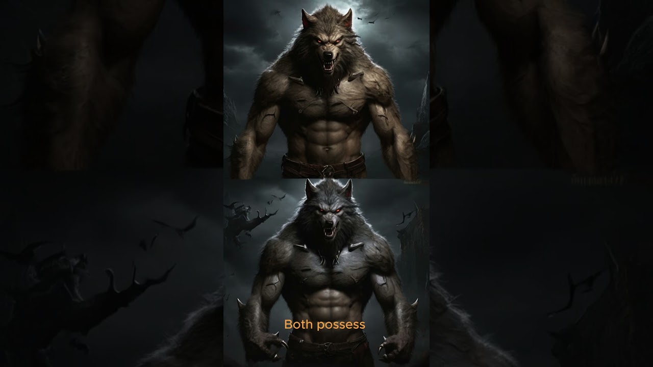 The Mythical Saga: Werewolves vs Lycans - An Illustrated Narrative