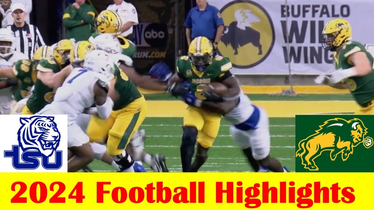Tennessee State vs North Dakota State Football Game Highlights 9 7 2024