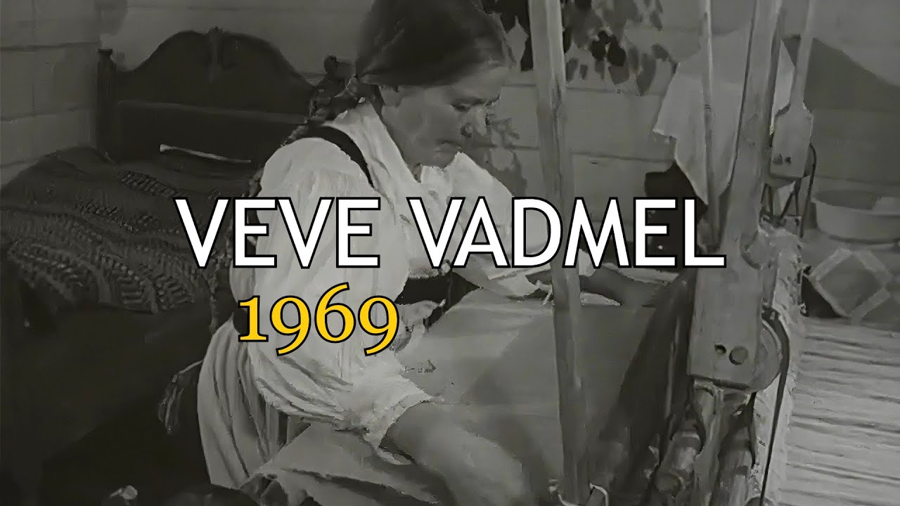 Veve vadmel i Bykle i Setesdal - 1969.