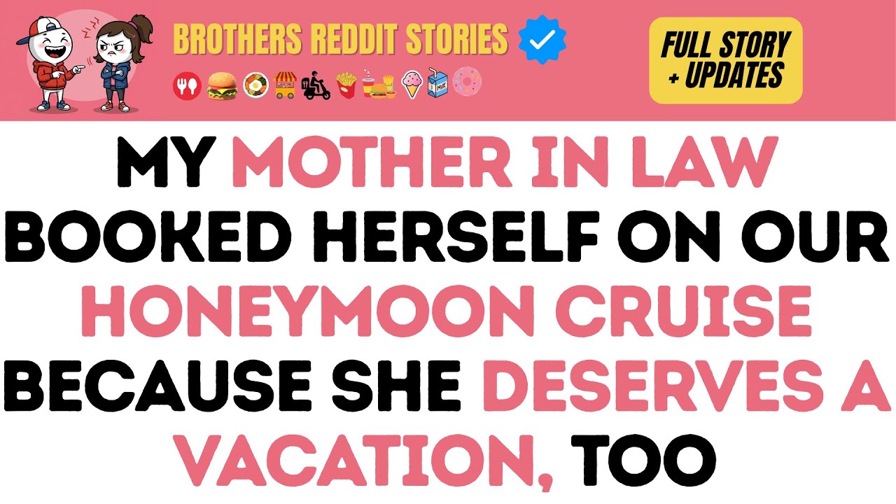 My mother in law booked herself on our honeymoon cruise because she deserves a vacation, too
