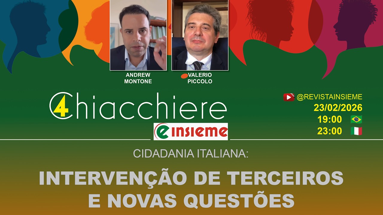 INSIEME AO VIVO | Intervenção de terceiros e novas questões
