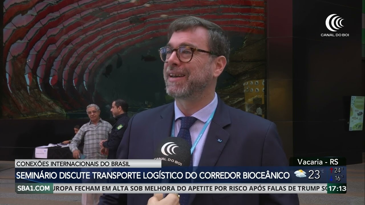 Seminário Internacional Bioceânico aborda sistema TIR e reforça protagonismo de MS