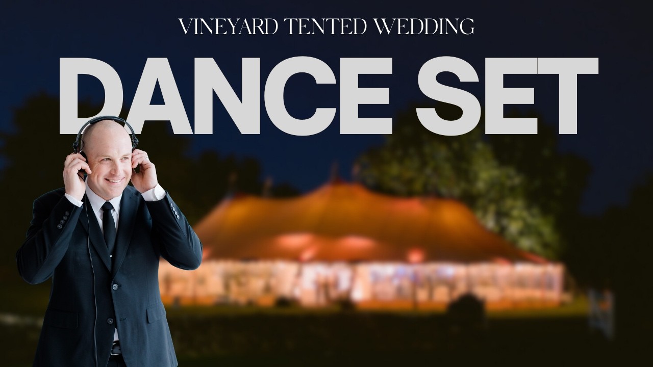 Energetic Wedding Dance Set at a CT Winery