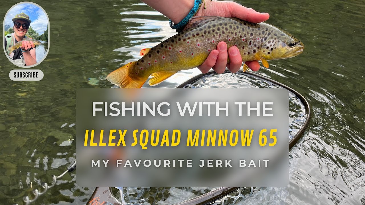 Catching wild trout with the Illex Squad Minnow 65 - my favourite jerk bait