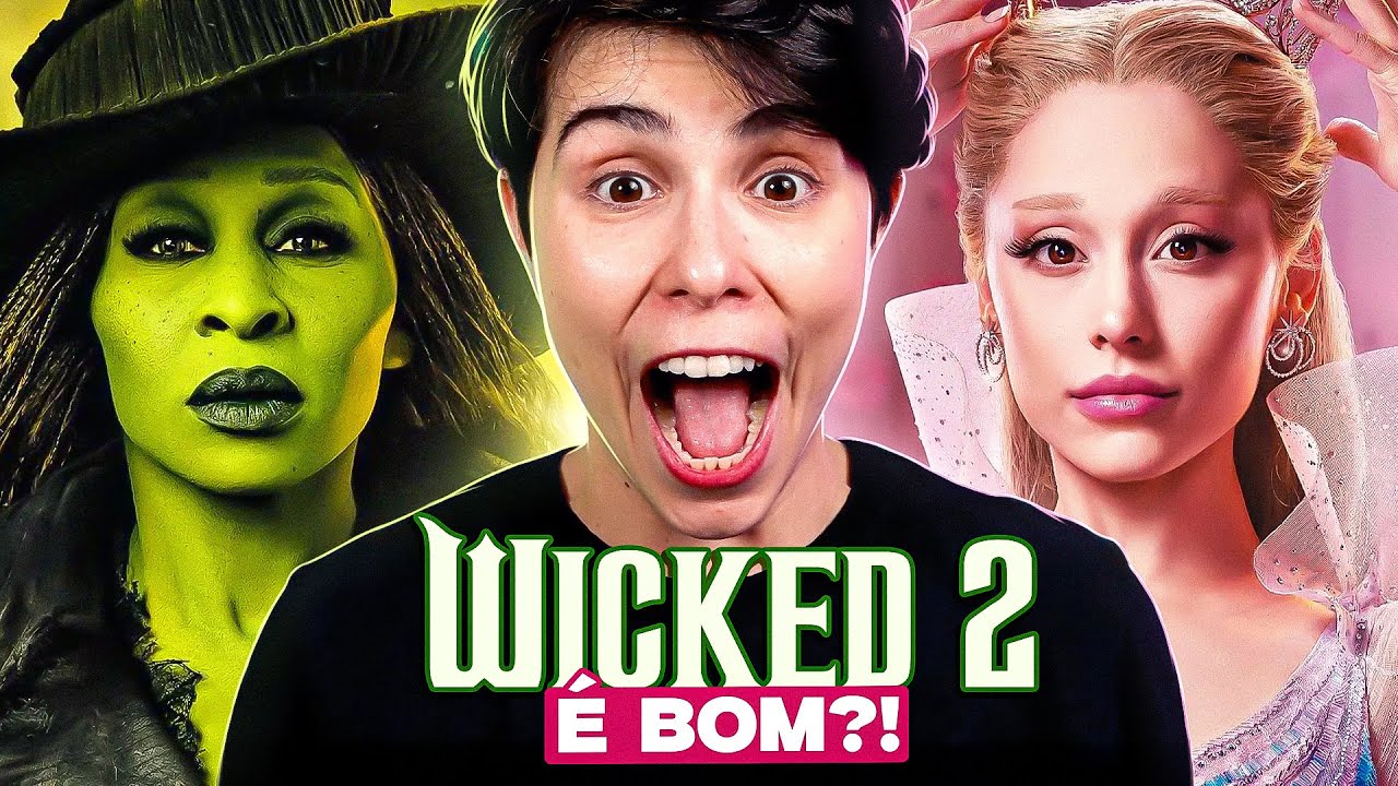 O FIM DA SAGA: Wicked parte 2 valeu o hype?! | react 
