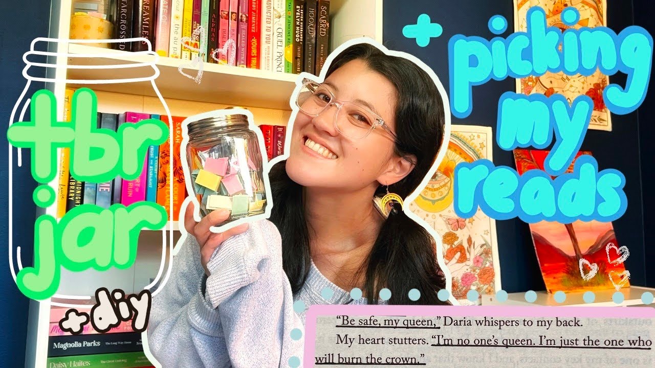 MAKING A TBR PROMPT JAR & PICKING MY READS (diy prompt jar how to, picking my july/august tbr)☀️🫙📖