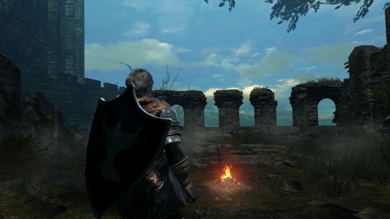 Dark Souls: Remastered - Northern Undead Asylum: Giant Crow Takes Undead To Lordran Cutscene (2018)