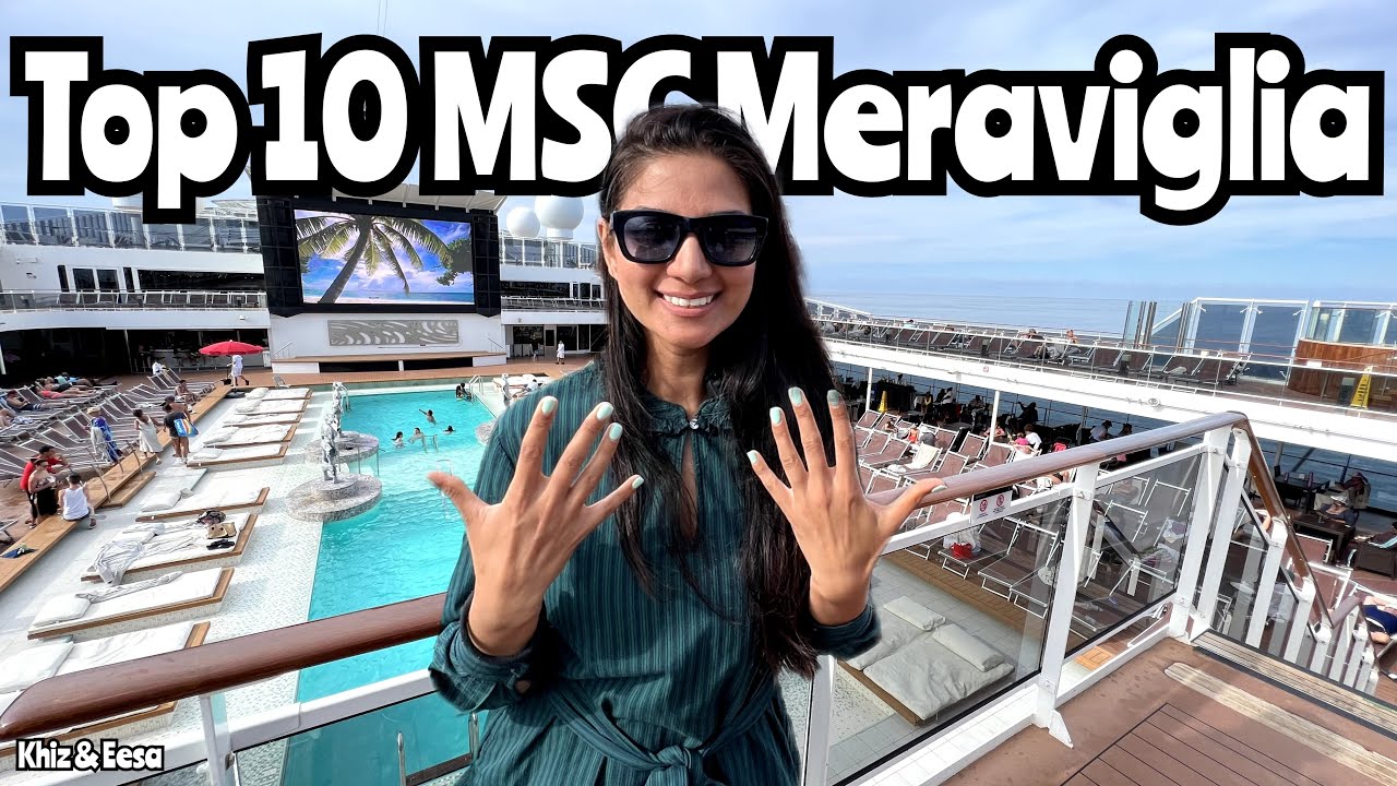 10 Unique things about MSC Meraviglia #travel #cruise @msccruisesofficial