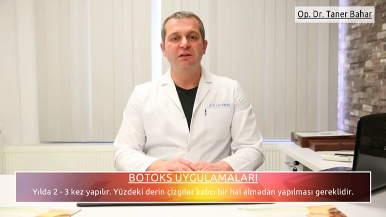 Botoks - Botox Uygulama Fiyatları - Ankara - Op.Dr.Taner Bahar