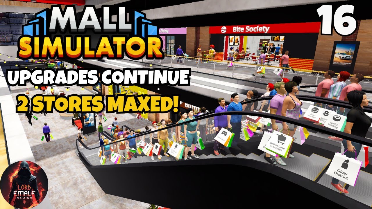 The Mall Upgrades Continue! Another Two Stores Fully Maxed