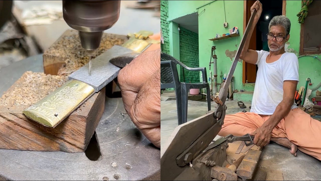 Master of the vanishing craft: Indian Rampuri Knife making