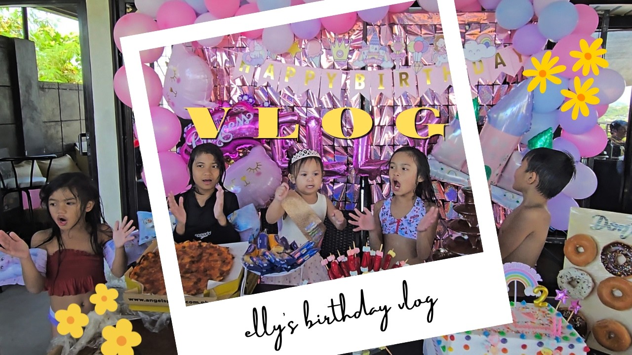 My Niece’s 2nd Birthday Celebration | Summer Vlog | Love, Wenj