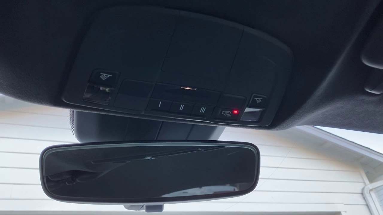 Как запрограммировать гаражные ворота на систему HomeLink в Porsche 718 Cayman или Boxster