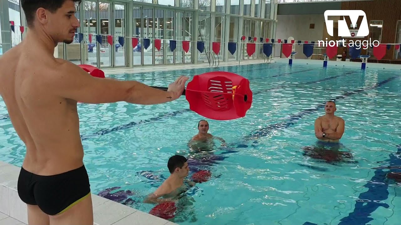 Circuit training à la piscine de Pré-Leroy