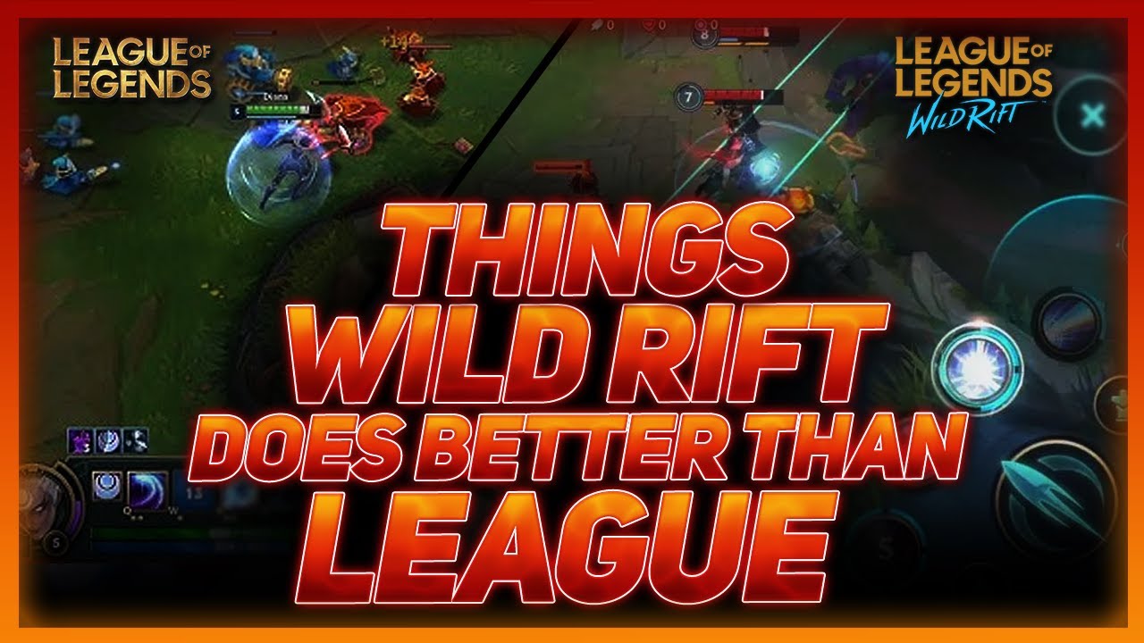 Wild Rift Features That League Of Legends DESPERATELY Needs