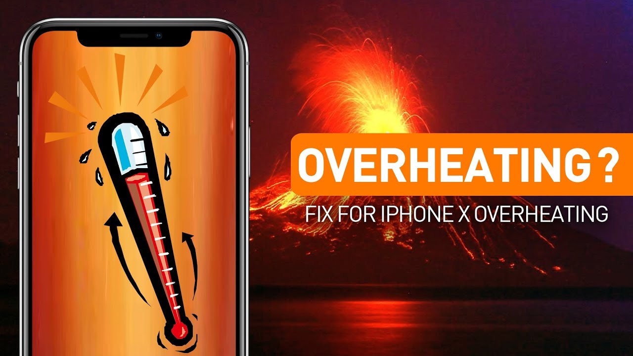 The Real Fix for iPhone X Overheating Issue - Physical Cooling Down (4K Video)