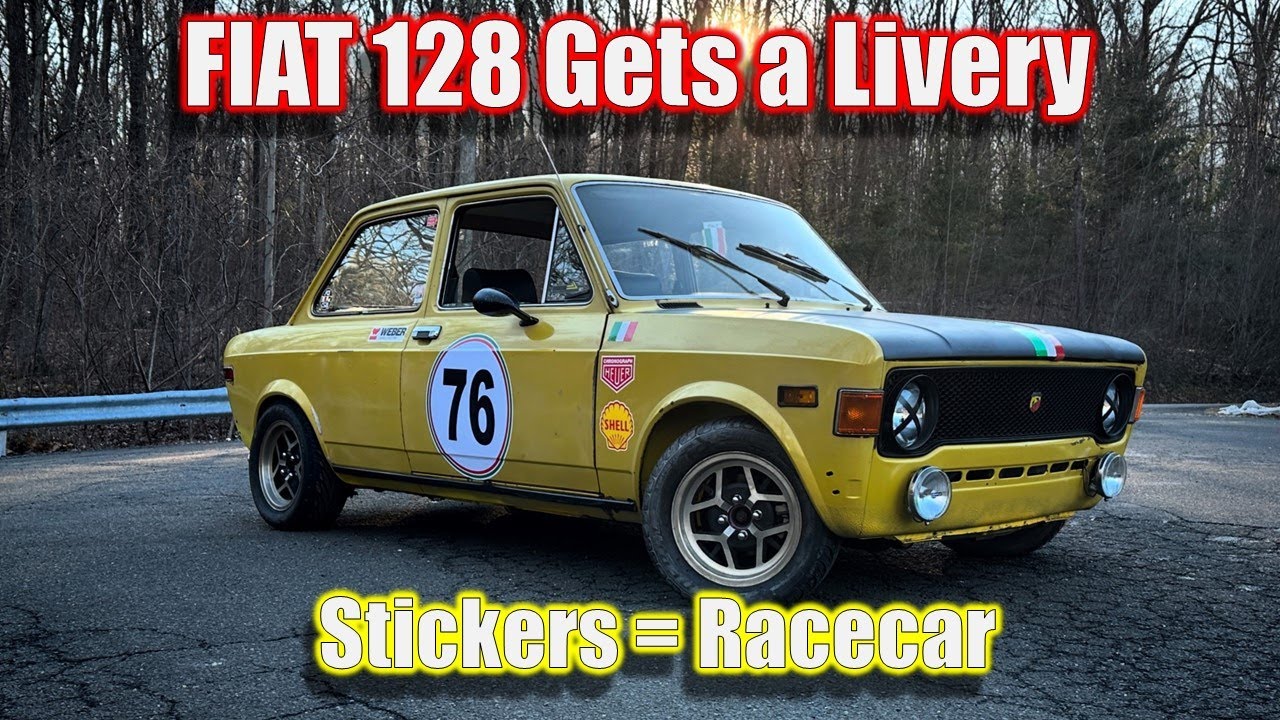 Fiat 128 Gets Ready for Action