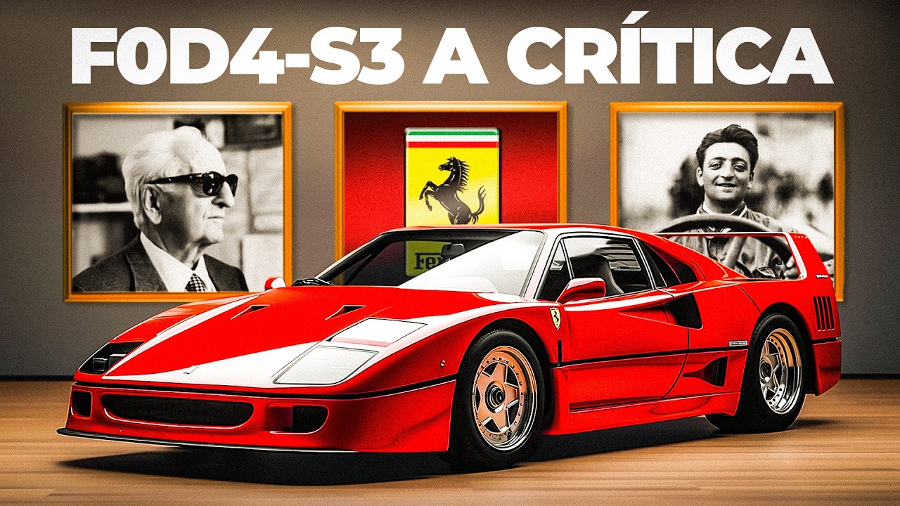 FERRARI F40, a obra-prima mais POLÊMICA do automobilismo!