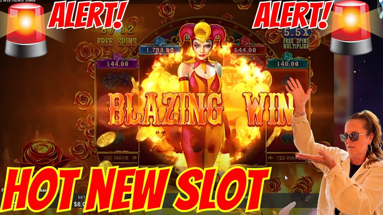 HOT NEW SLOT - Fire & Roses Joker - REAL MONEY Online Casino Play