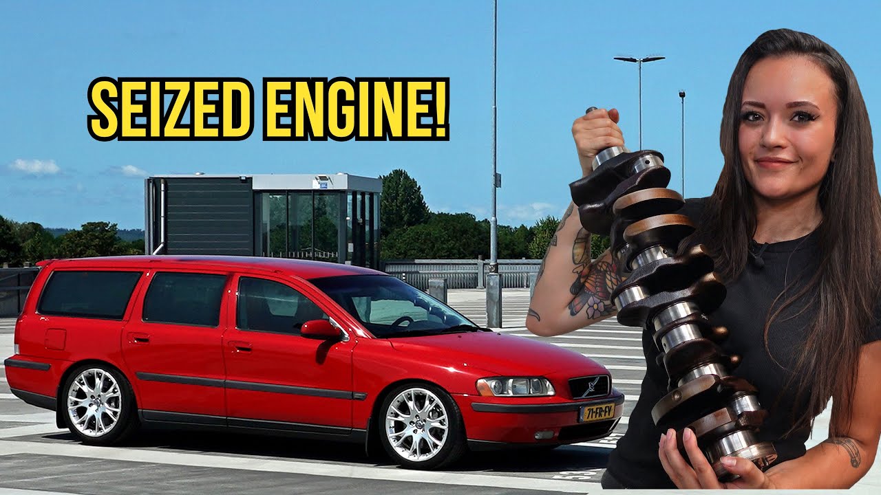 Disassembling a BROKEN VOLVO 2.5T engine!
