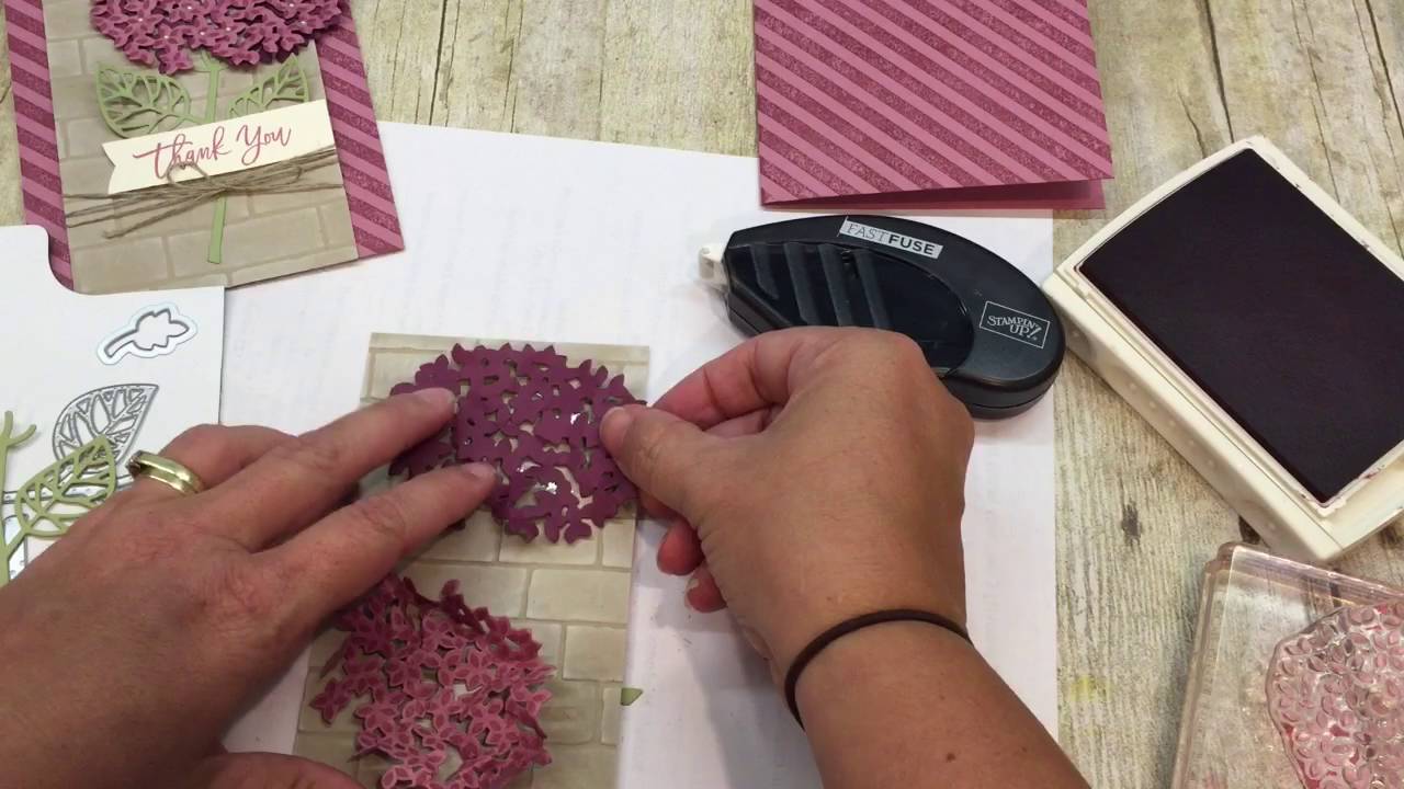 How to create a Hydrangea from the Thoughtful Branches Bundle