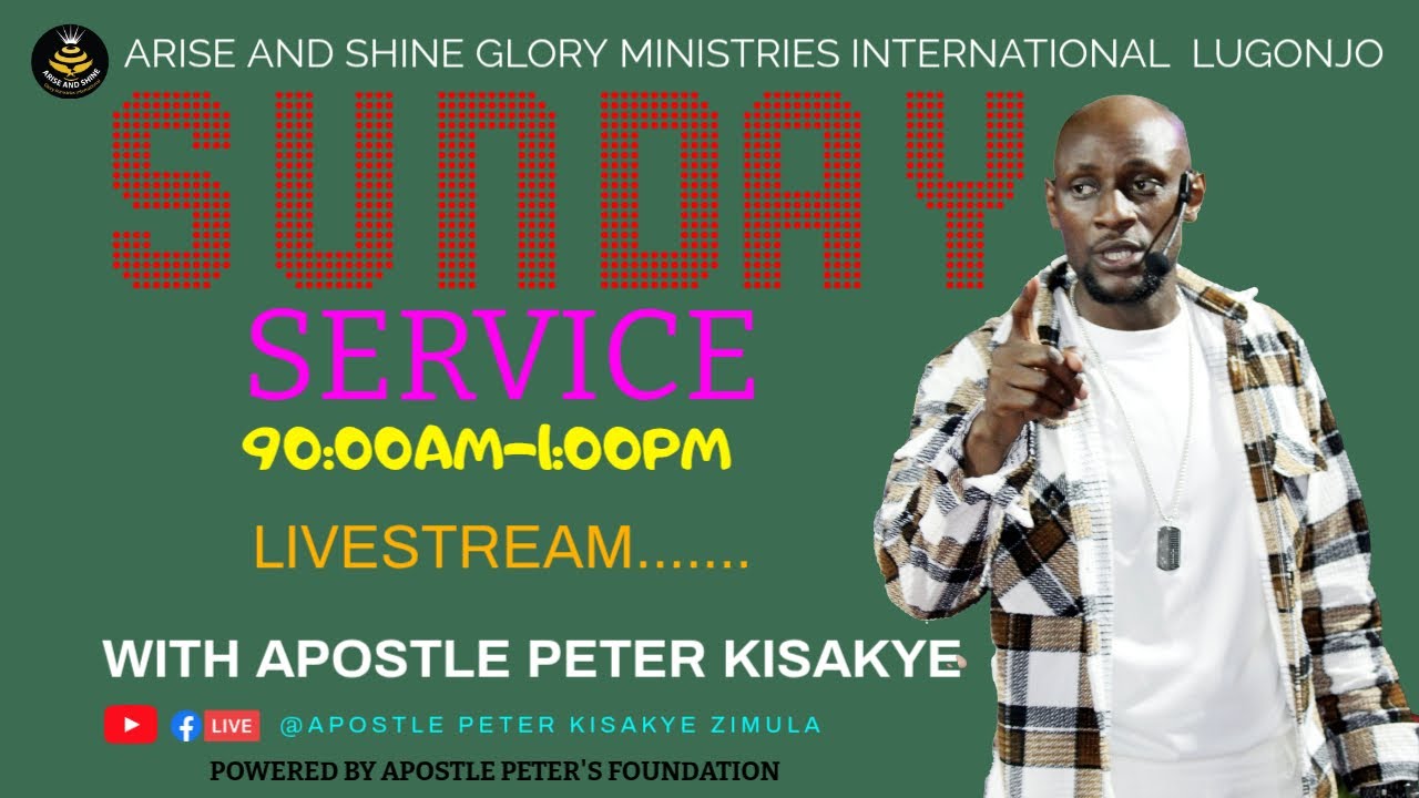 ARISE AND SHINE GLORY MINISTRIES INTERNATIONAL - 14TH DEC 2025 -SUNDAY SERVICE