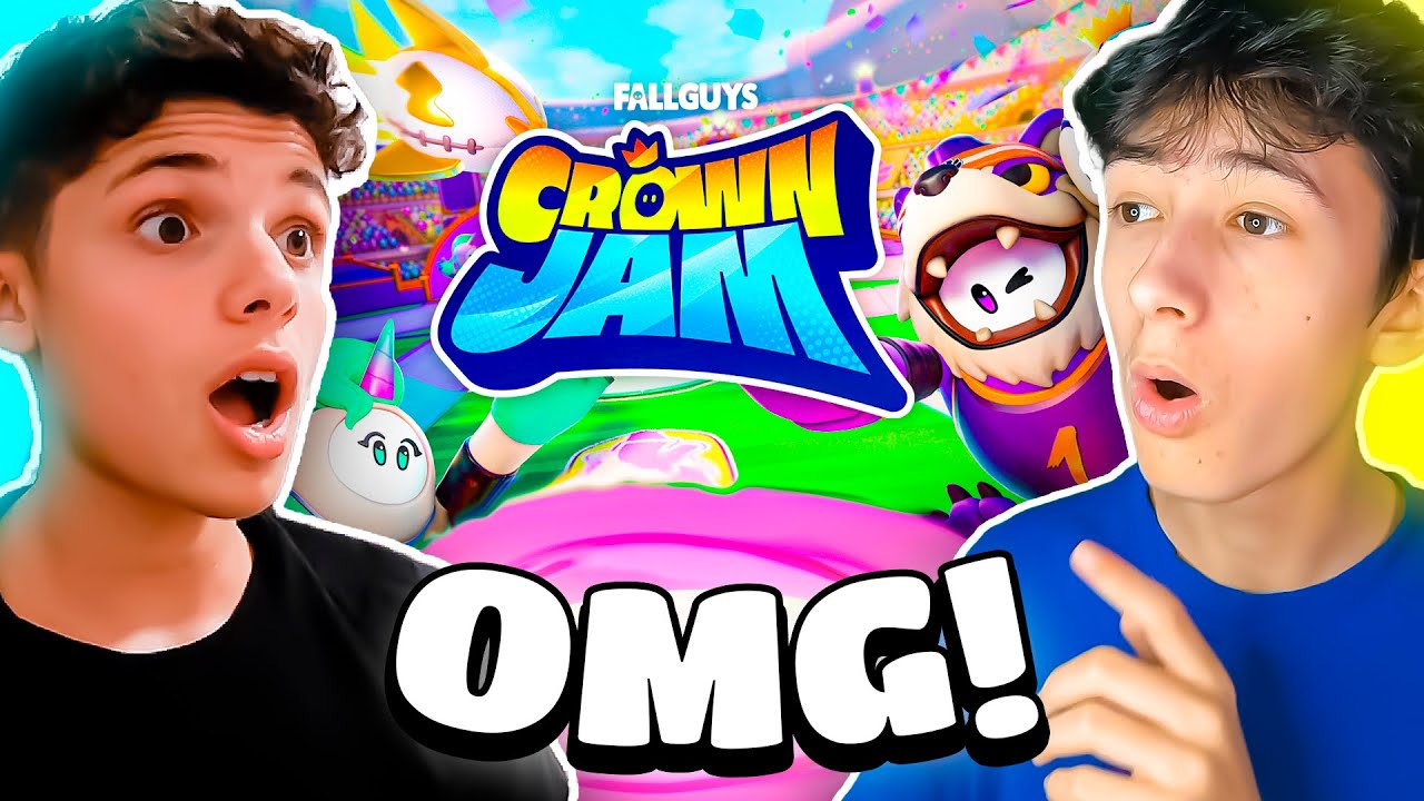 Mi PRIMERA VEZ en FALL GUYS CROWN JAM | ft. Jabirds