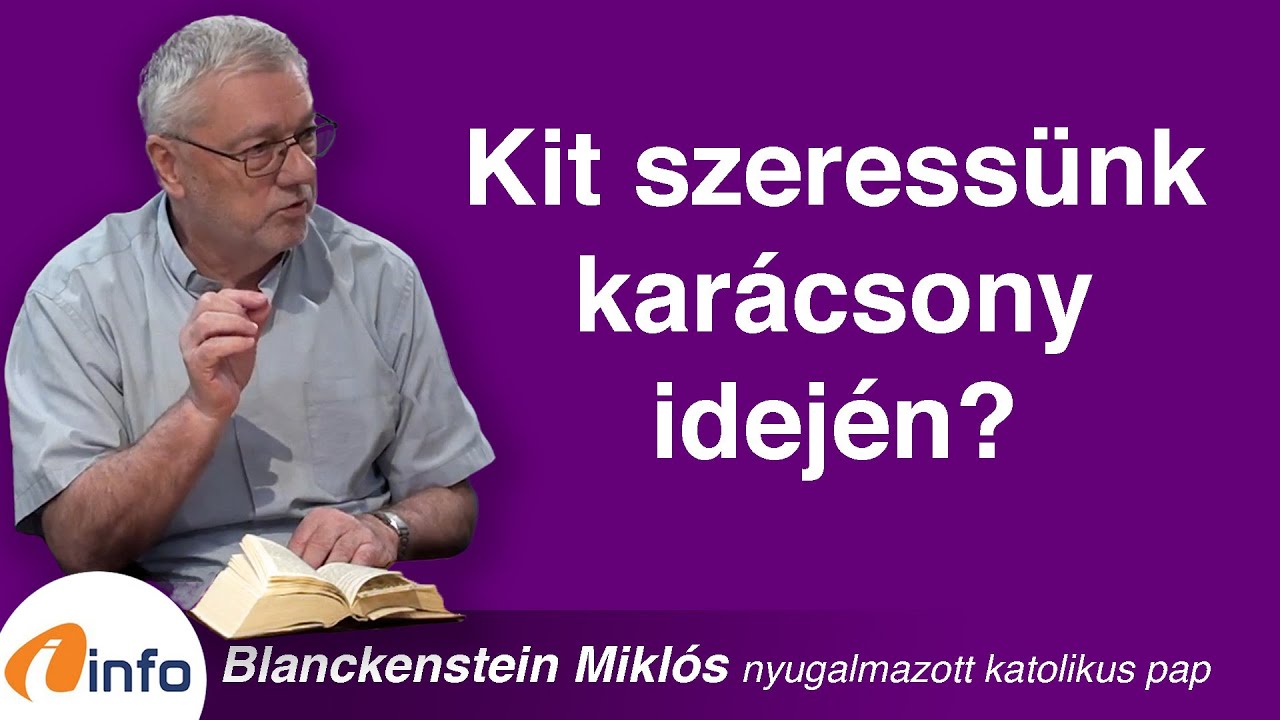 Kit szeress&uuml;nk kar&aacute;csony idej&eacute;n? Blanckenstein Mikl&oacute;s, Infor&aacute;di&oacute;, Ar&eacute;na