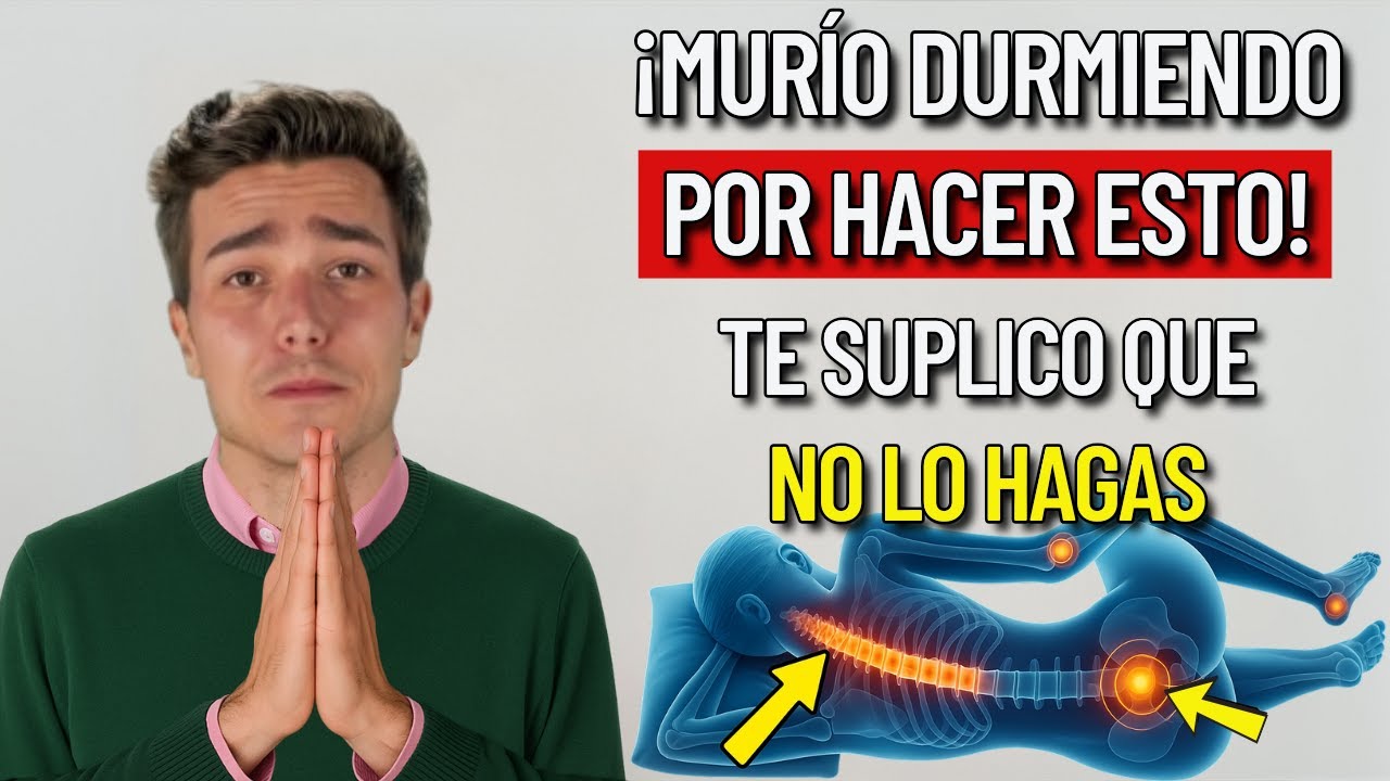 Muri&oacute; Mientras Dorm&iacute;a por Este Error Com&uacute;n ⚠️ &iexcl;Podr&iacute;a Causarte un Infarto o ACV!