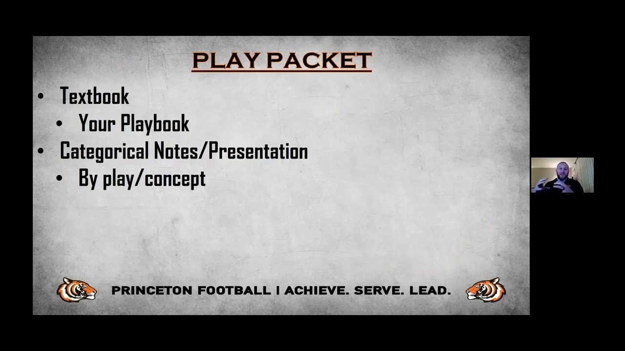 Chris Zarkoskie - Princeton - OL Teaching Progression