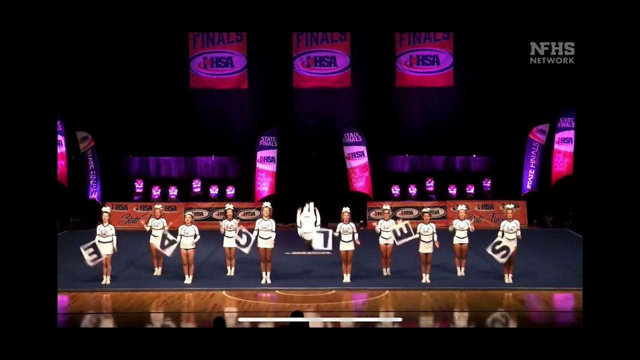 Columbia High School IHSA State Cheerleading Prelims 2024