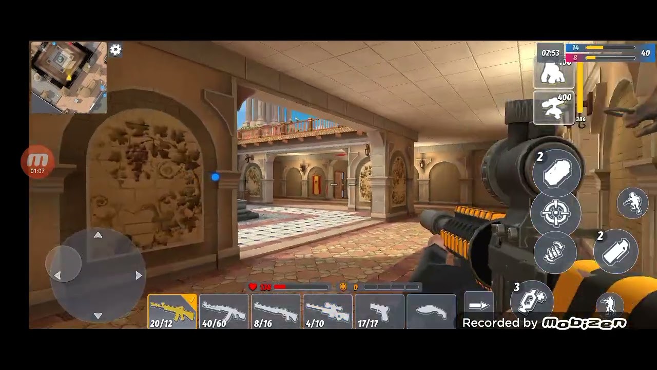 Contra guns gameplay 