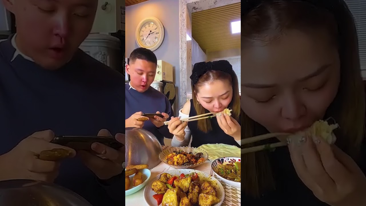Funny Brother & Sister Food Eating Challenge #foodchallenge #prank #funny #comedy #mukbang #foodie