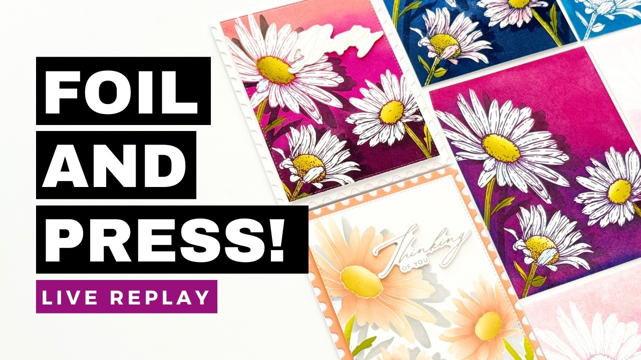 Next-Level Cardmaking: Letterpress + Hot Foil