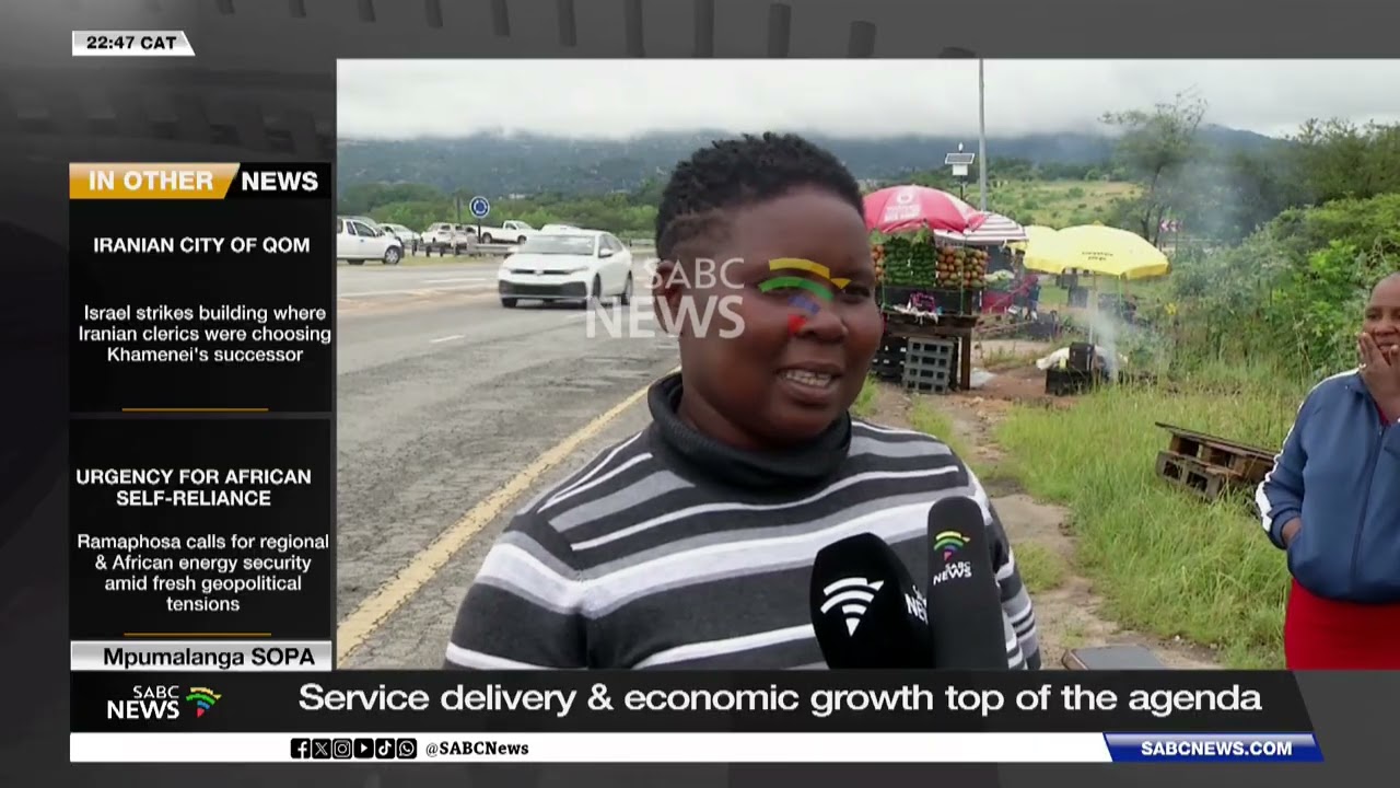 Mpumalanga SOPA | Service delivery, economic growth top of the agenda