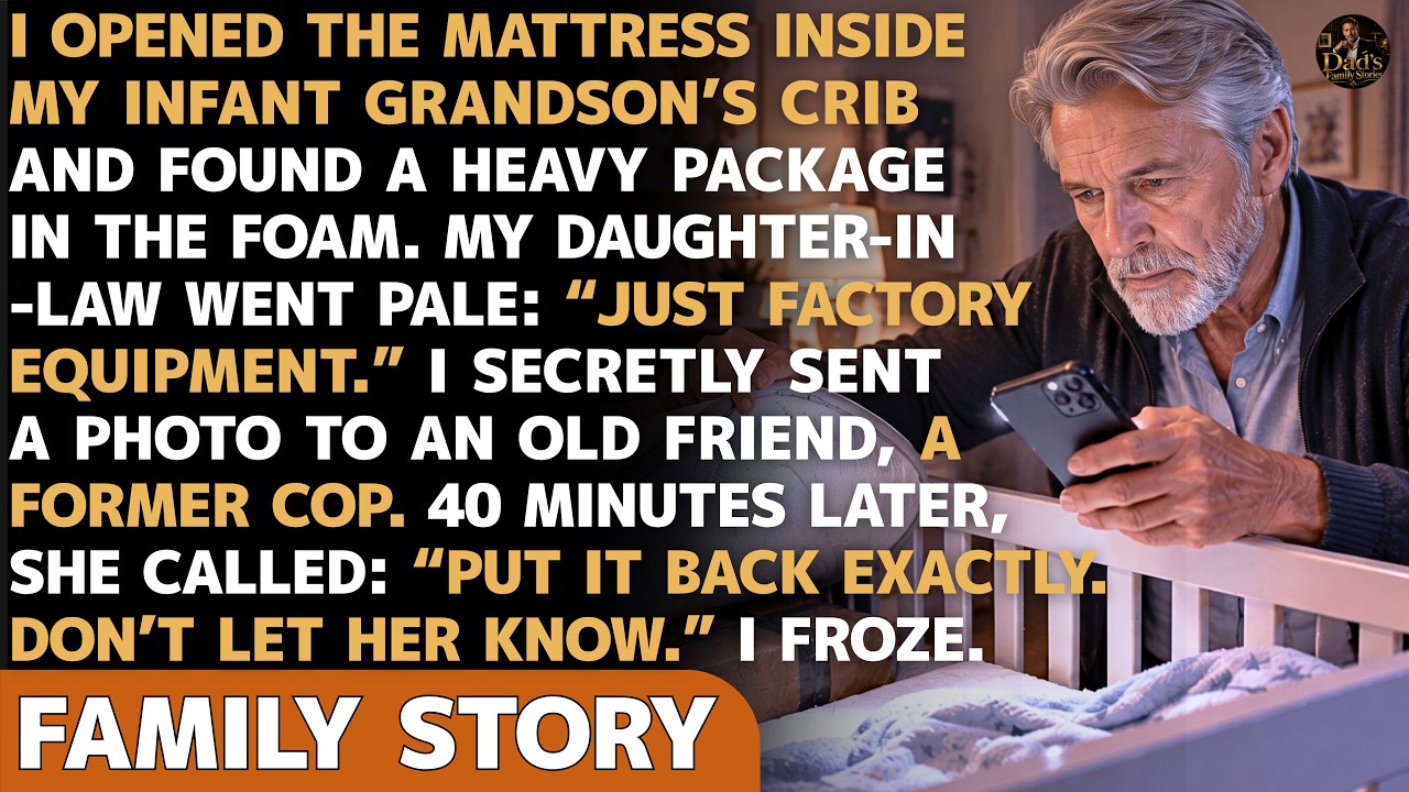 I Opened My Grandson's Crib Mattress&mdash;What Was Hidden Inside Made My Former Cop Friend Turn Very Pale
