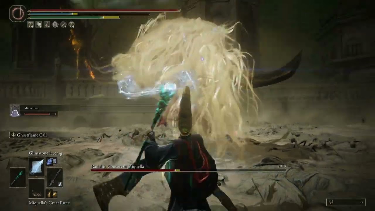 Elden Ring, Radahn Consort of Miquella Boss (Mage Int Build) [why can't he just be normal]