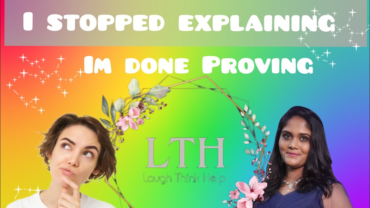 The Day I Stopped Explaining Myself | Tamil Motivational Story | LTH